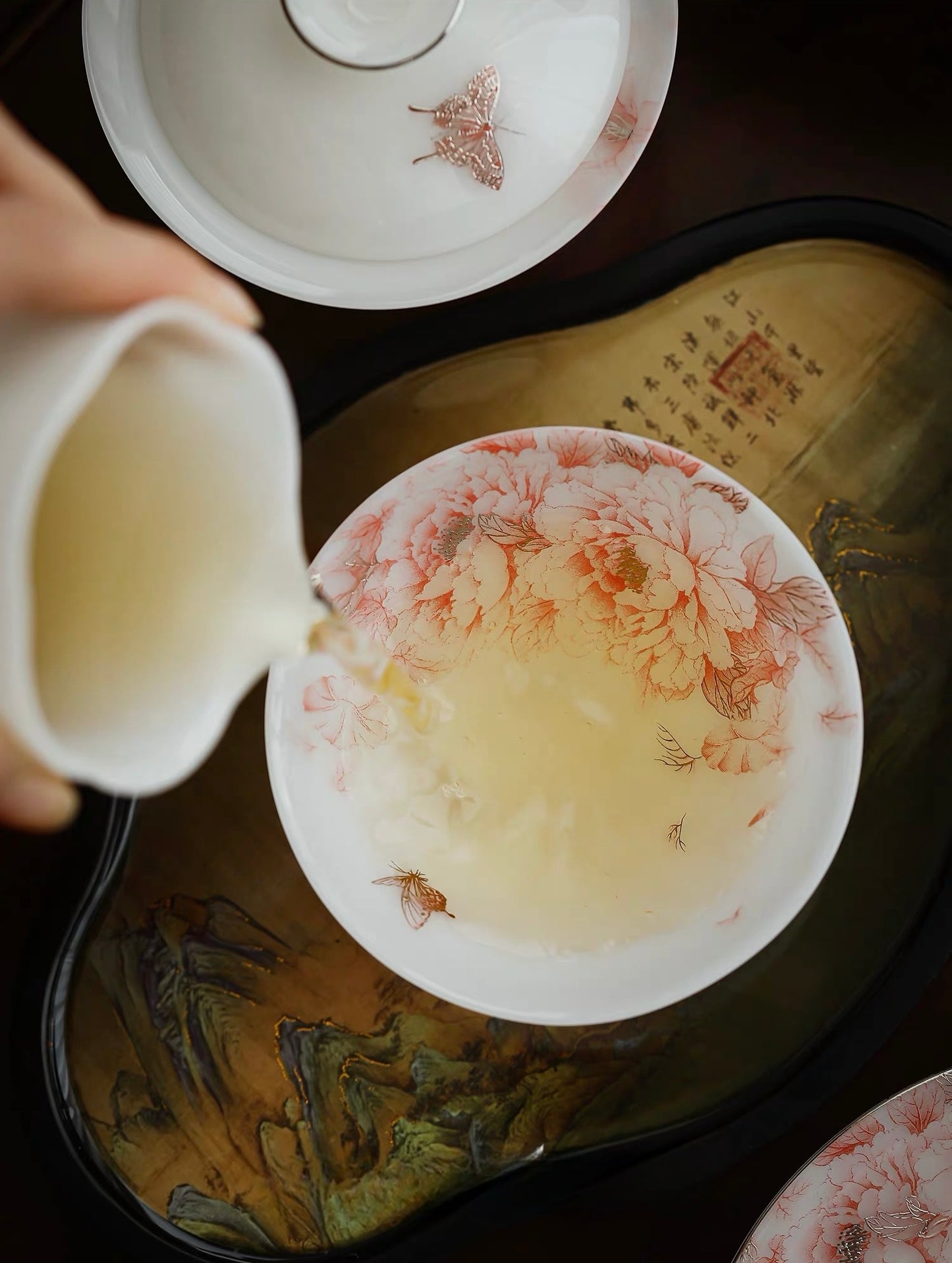 淺醉花事碗杯