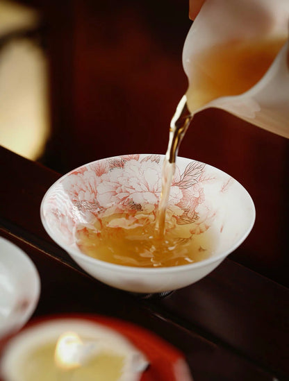 淺醉花事碗杯